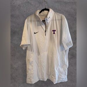 ❄️Nike Texas Rangers White 1/4 Zip Short Sleeve Pullover | Men’s XL